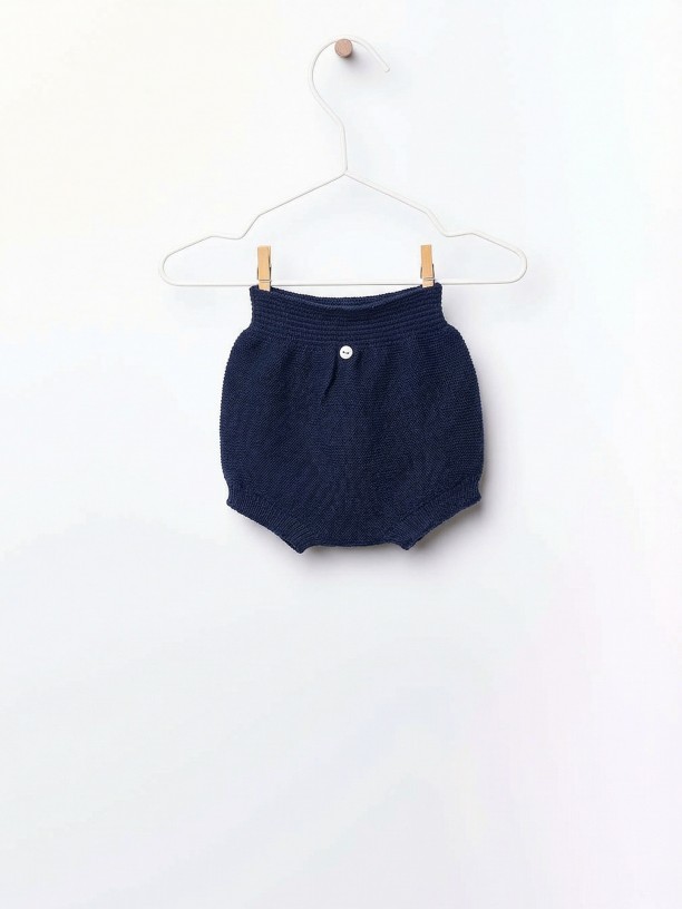 Tapa fralda tricotado l?