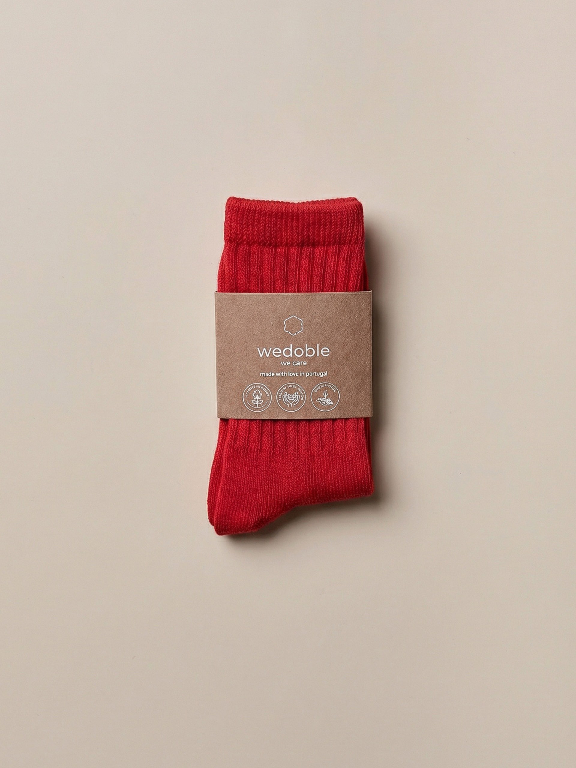 Baby knitted socks