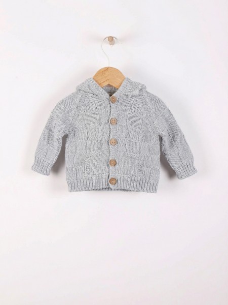 Casaco com capuz de l?