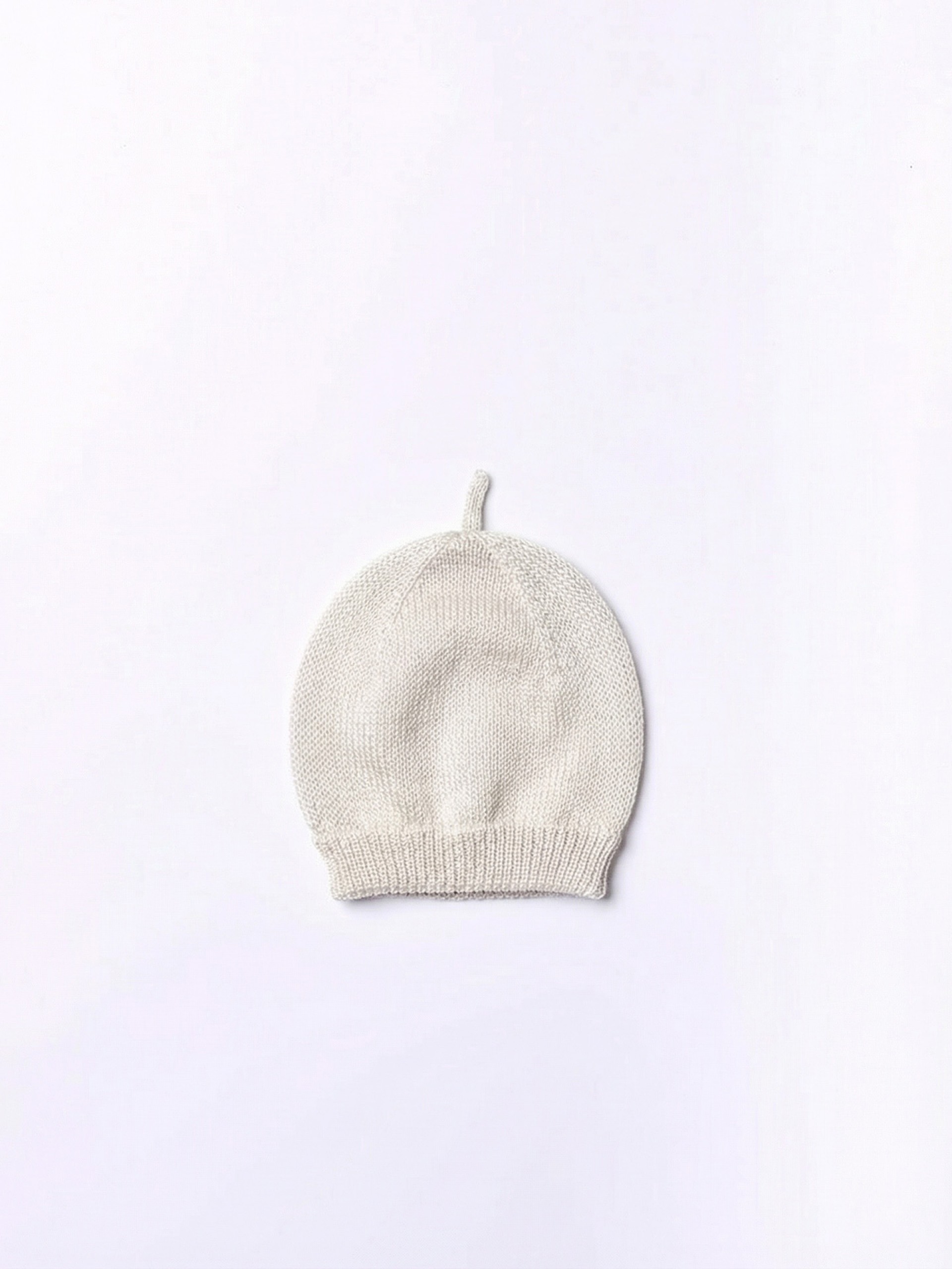 Knitted wool beanie