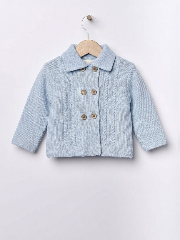 Casaco tricotado l? Casaco tricotado l?