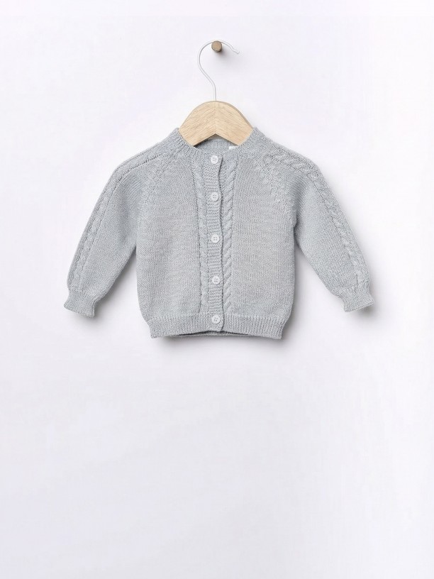 Casaco tricotado l? Casaco tricotado l?