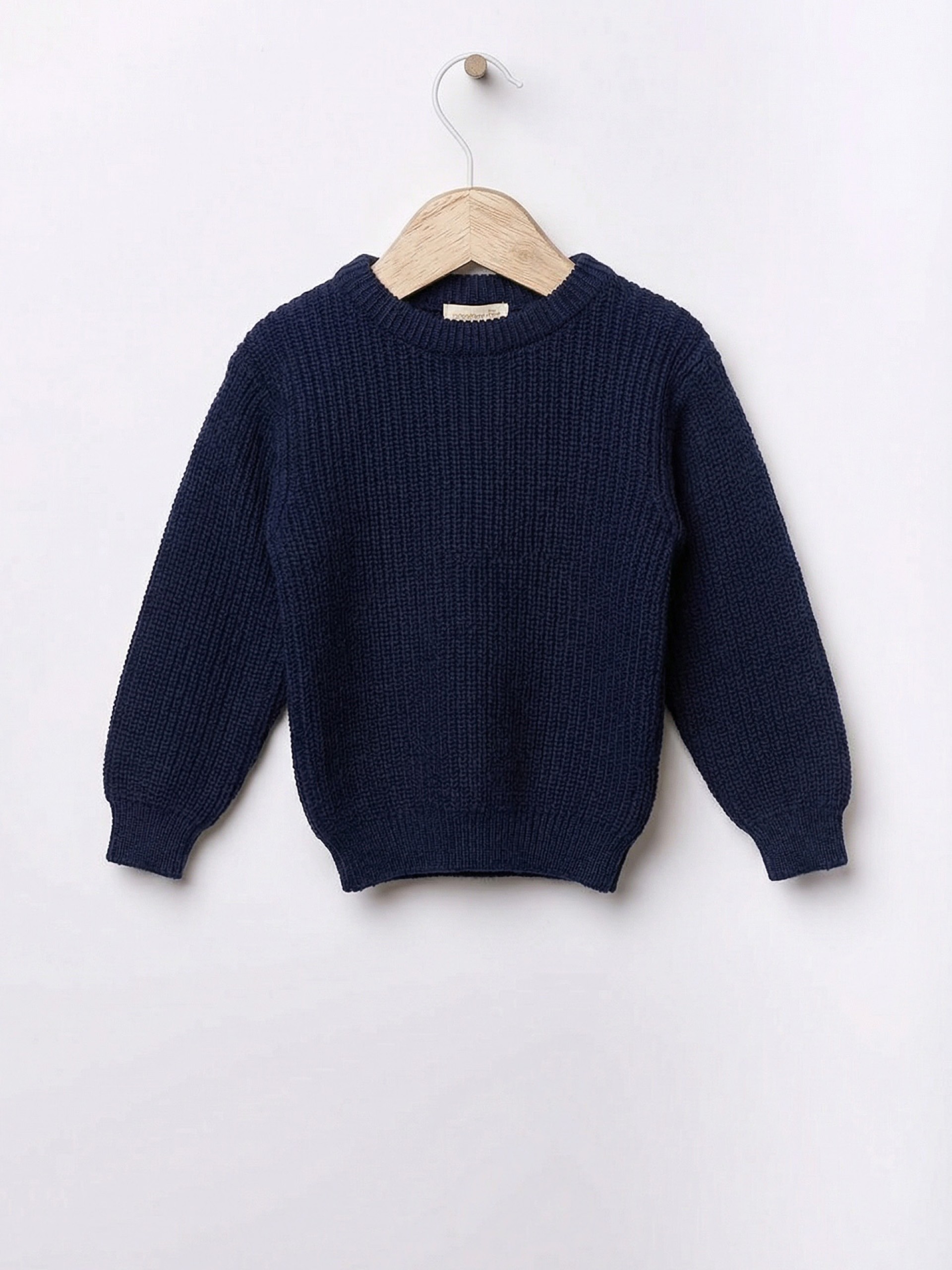 Knitted wool sweater