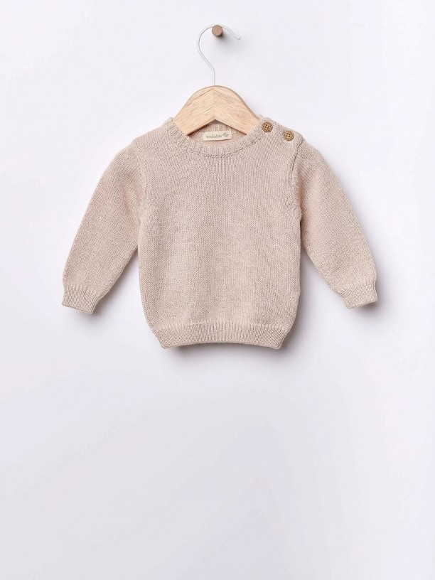 Camisola tricotada l?