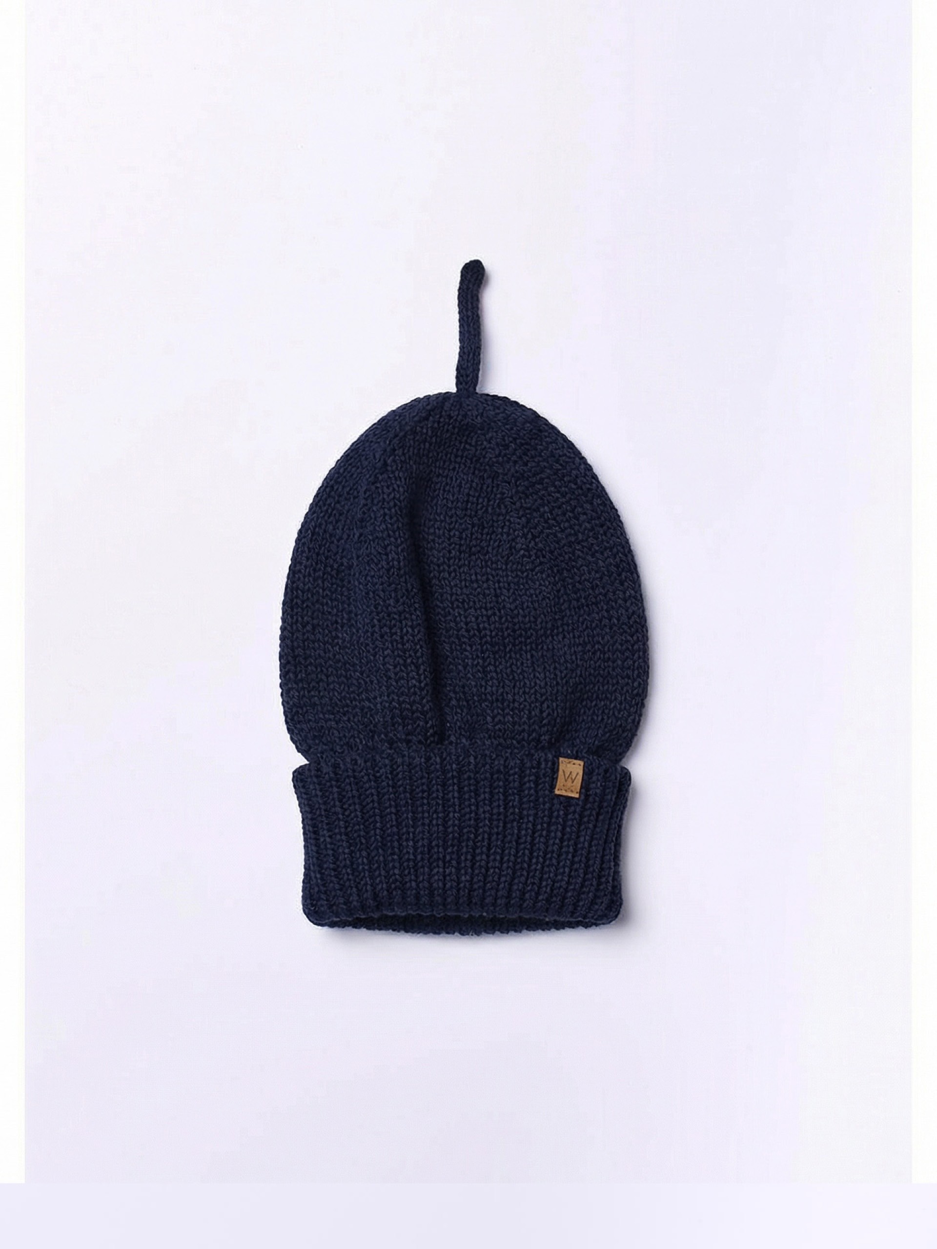 Knitted wool beanie