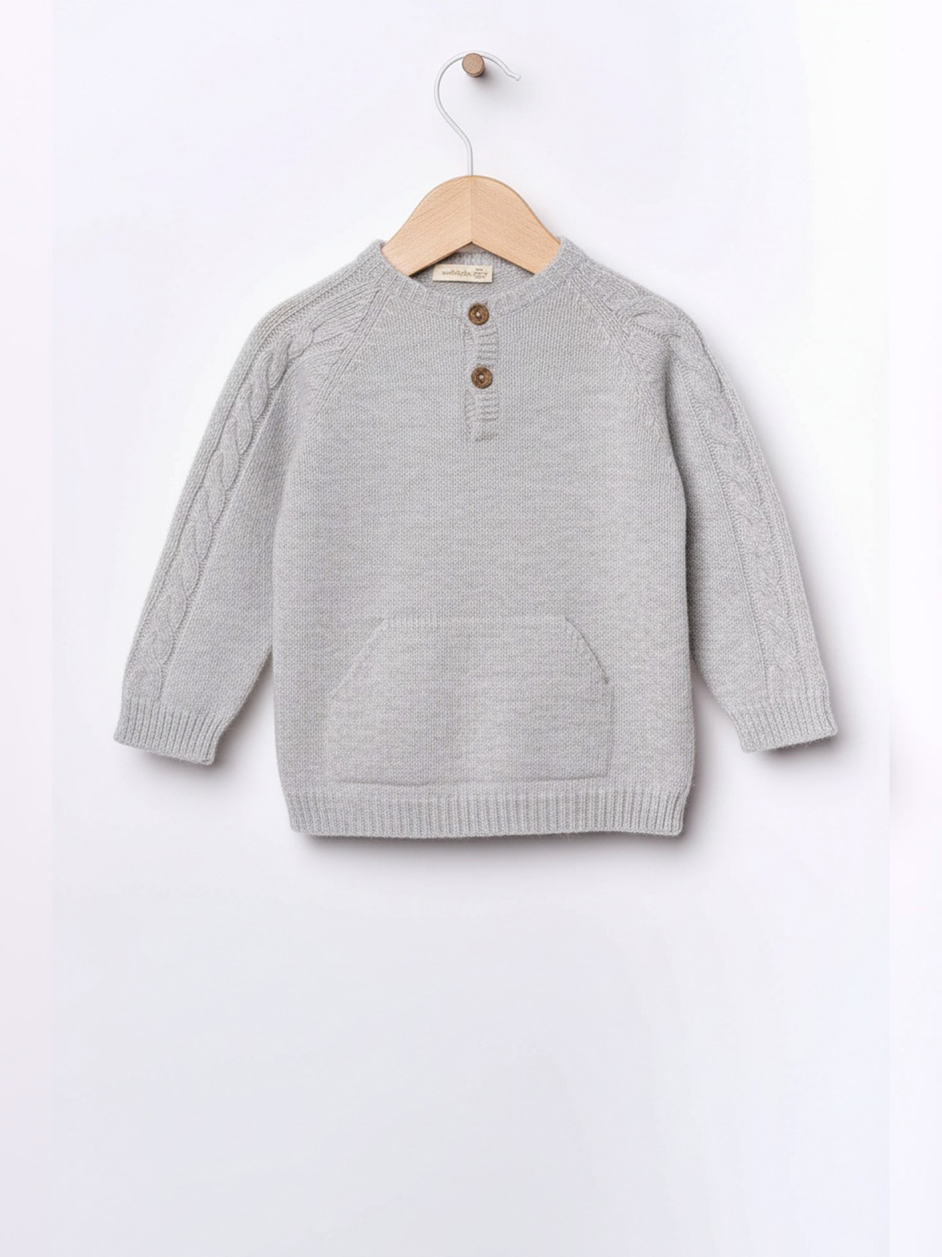 Knitted wool sweater