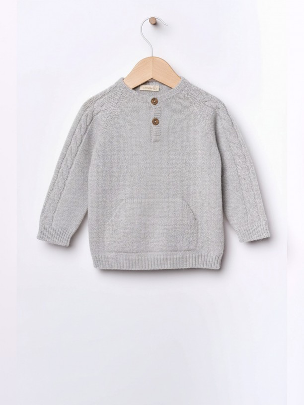 Camisola tricotada l?