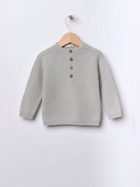 Knitted wool sweater