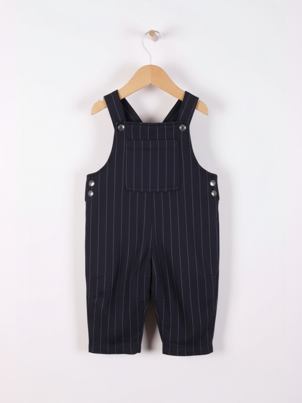 Jardineiras de sarja