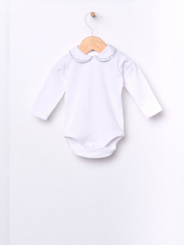 Body com gola redonda