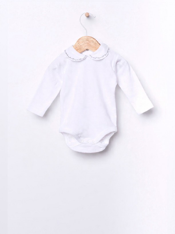 Body com gola redonda