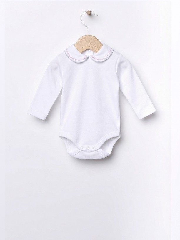 Body com gola redonda