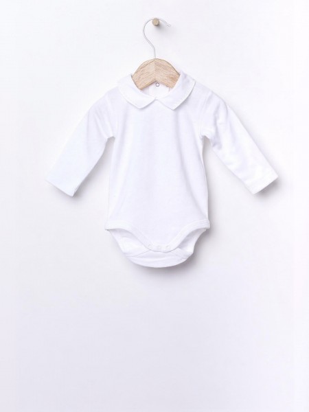 Body com gola em bico