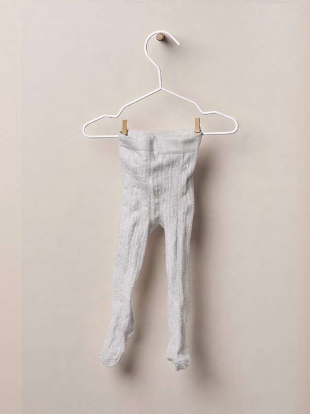 Collants design crochet