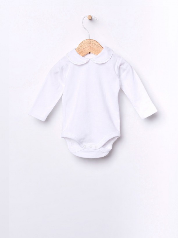 Body com gola redonda