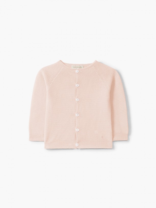 Organic cotton cardigan