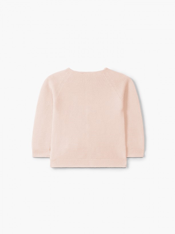 Organic cotton cardigan