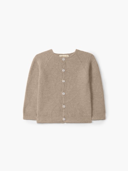 Organic cotton cardigan