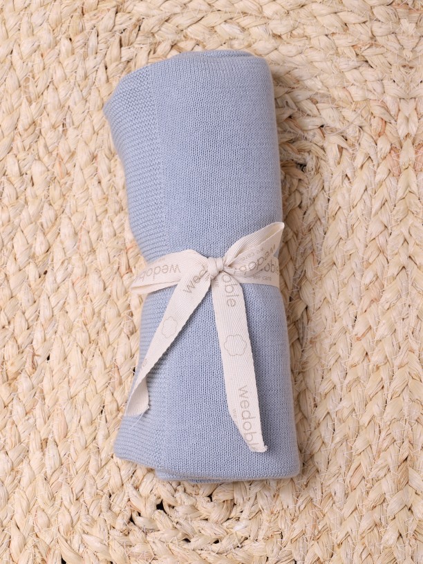 Organic cotton blanket