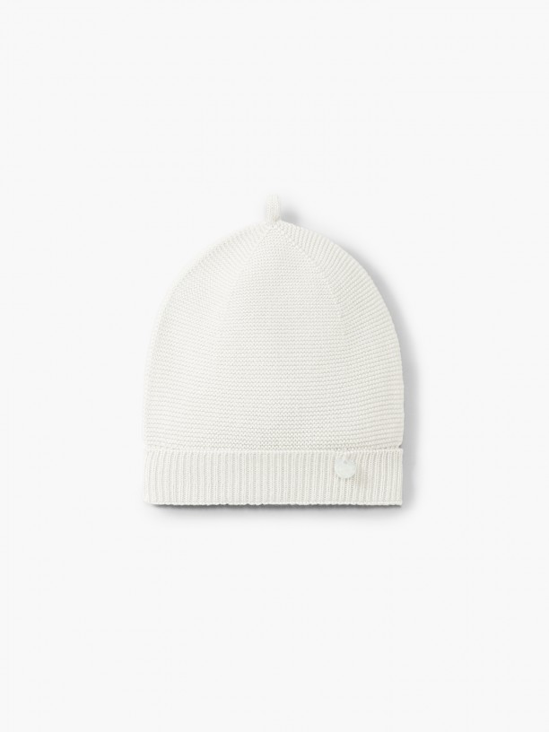 Gorro tricotado em l�