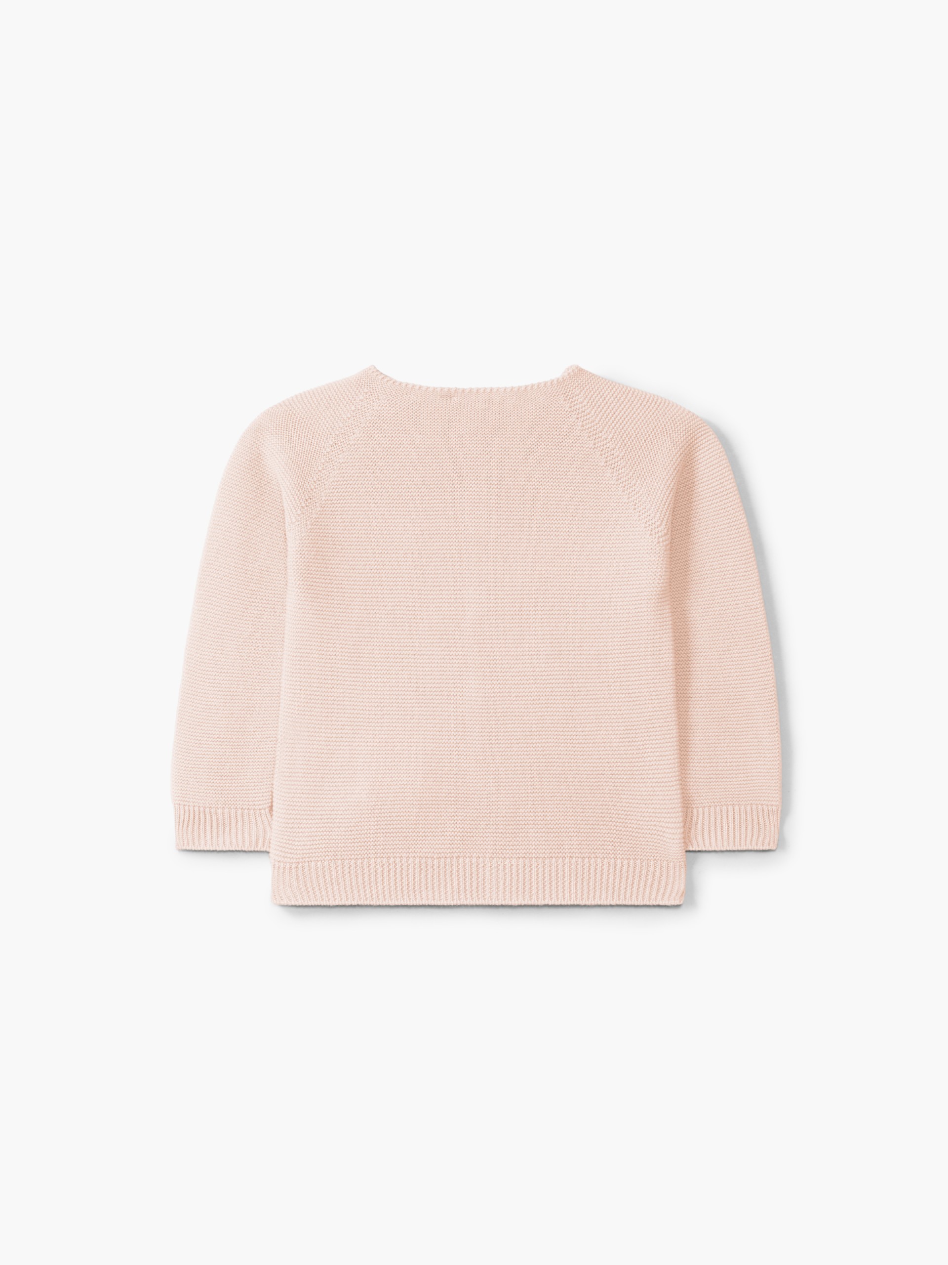 Knitted wool cardigan
