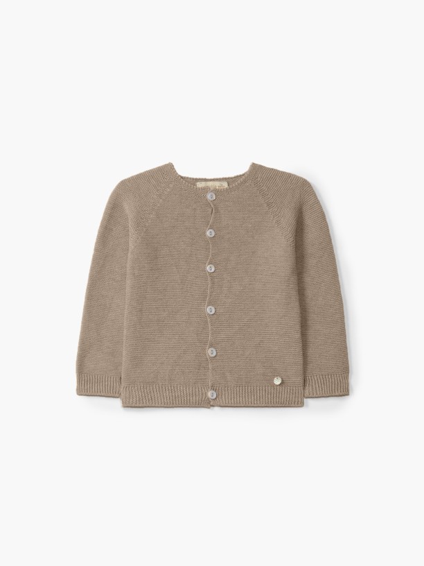 Knitted wool cardigan Knitted wool cardigan