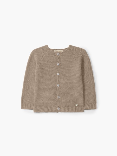 Knitted wool cardigan Knitted wool cardigan