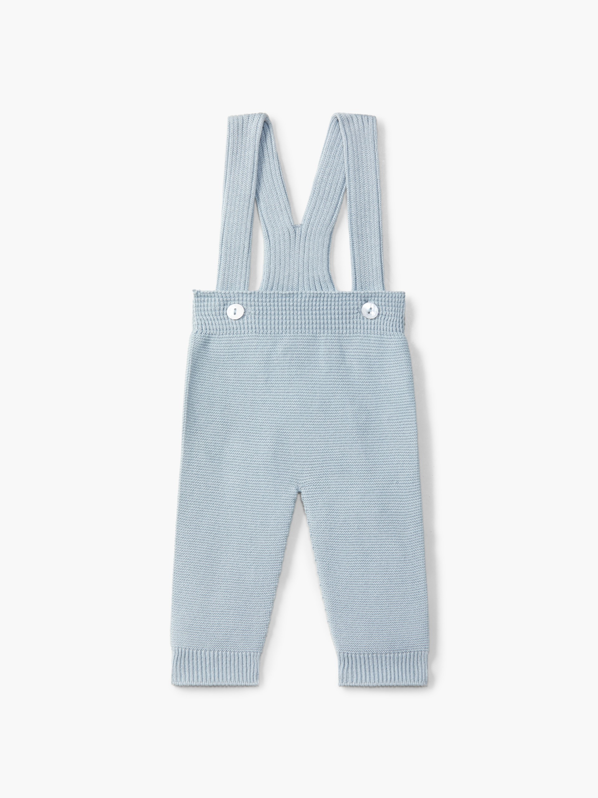 Knitted wool trousers