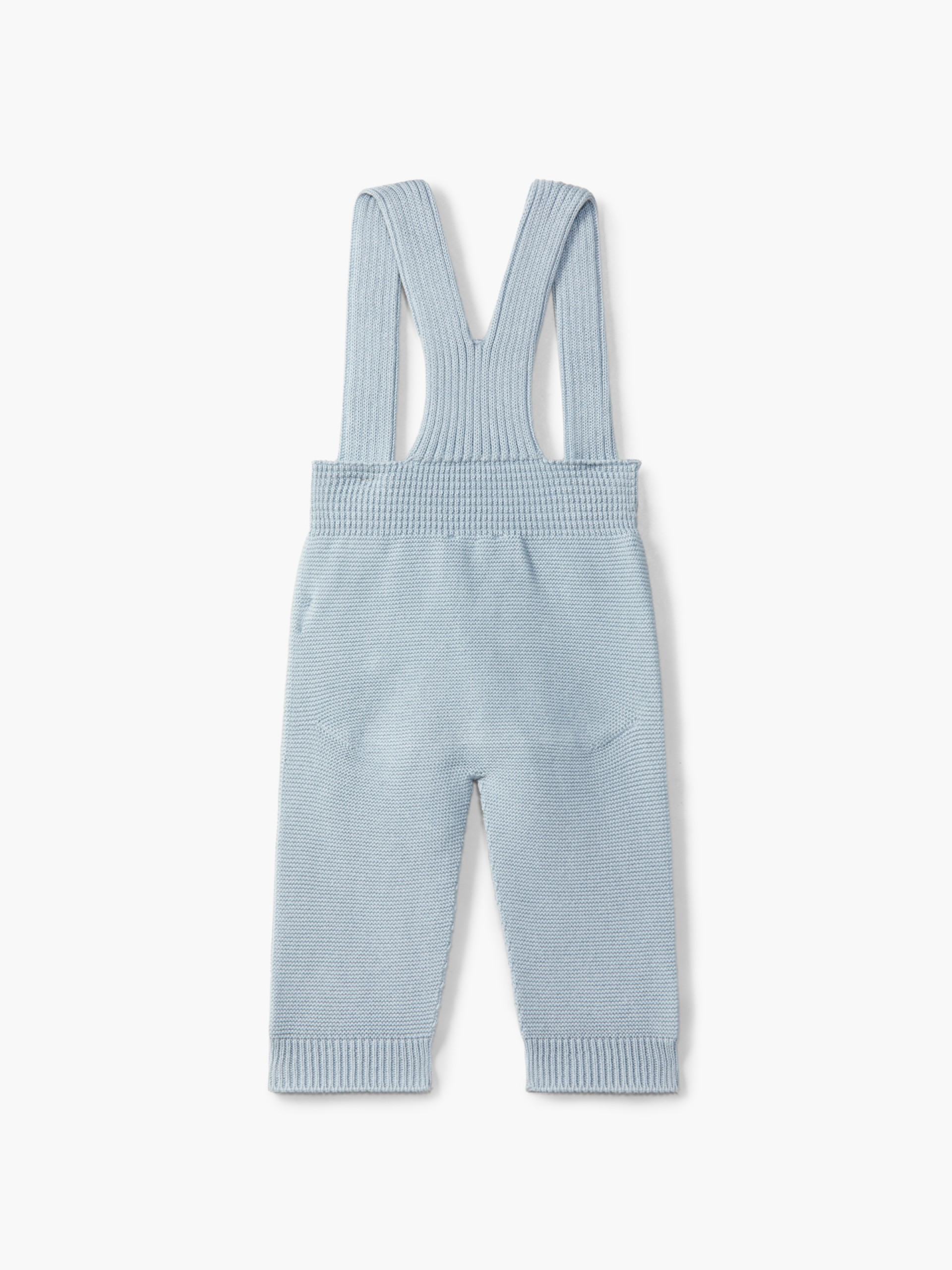 Knitted wool trousers