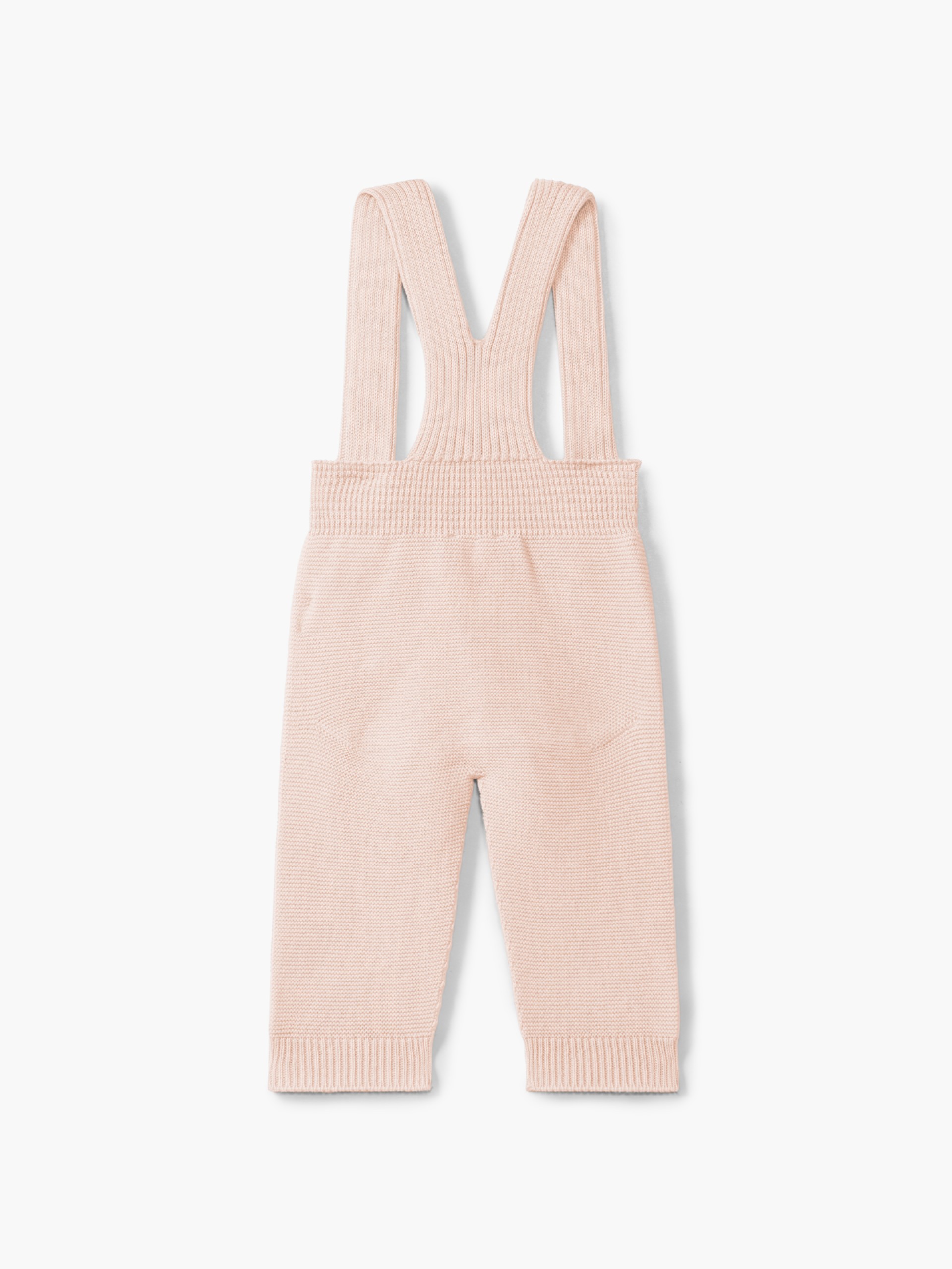 Knitted wool trousers