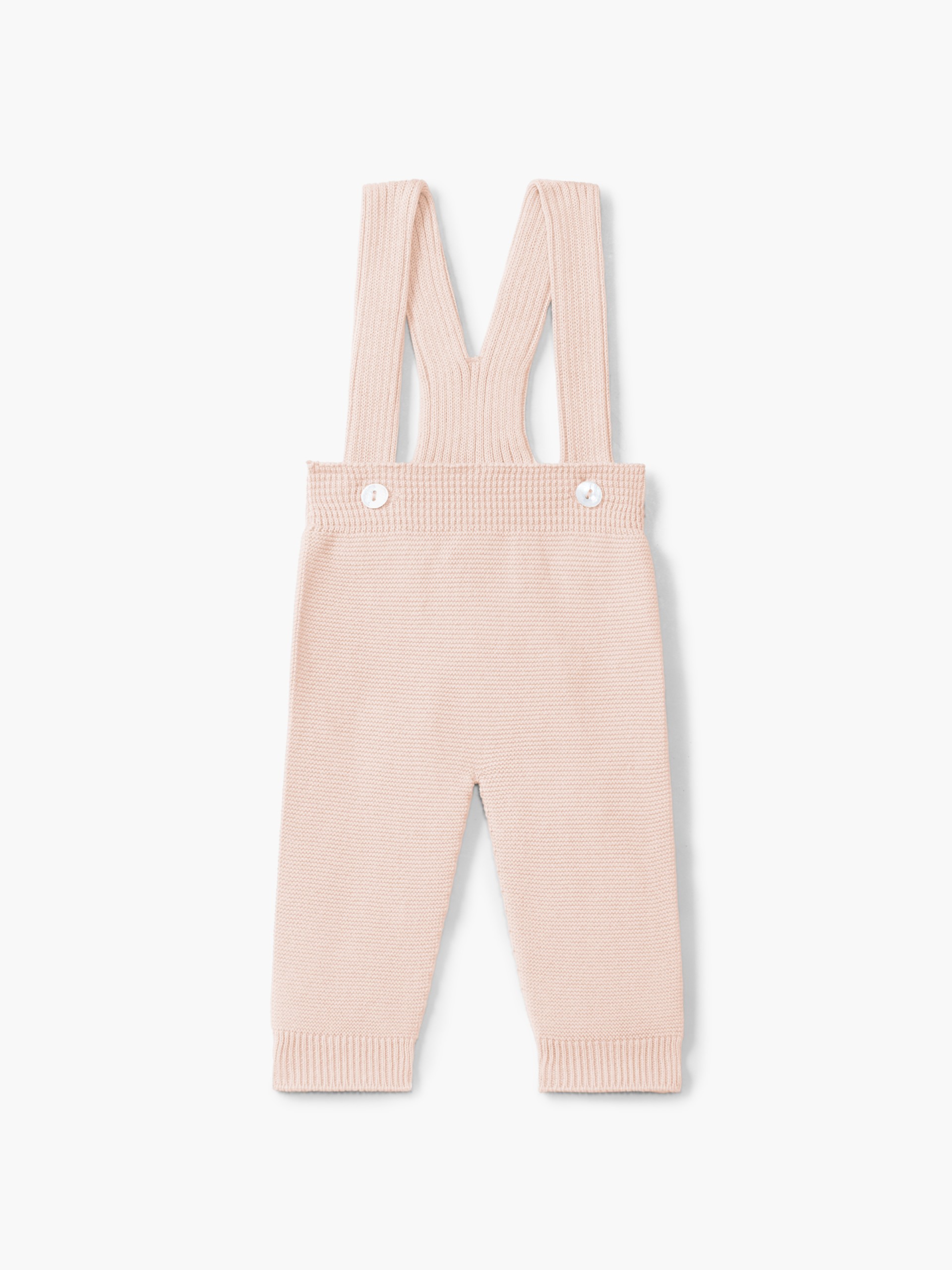 Knitted wool trousers