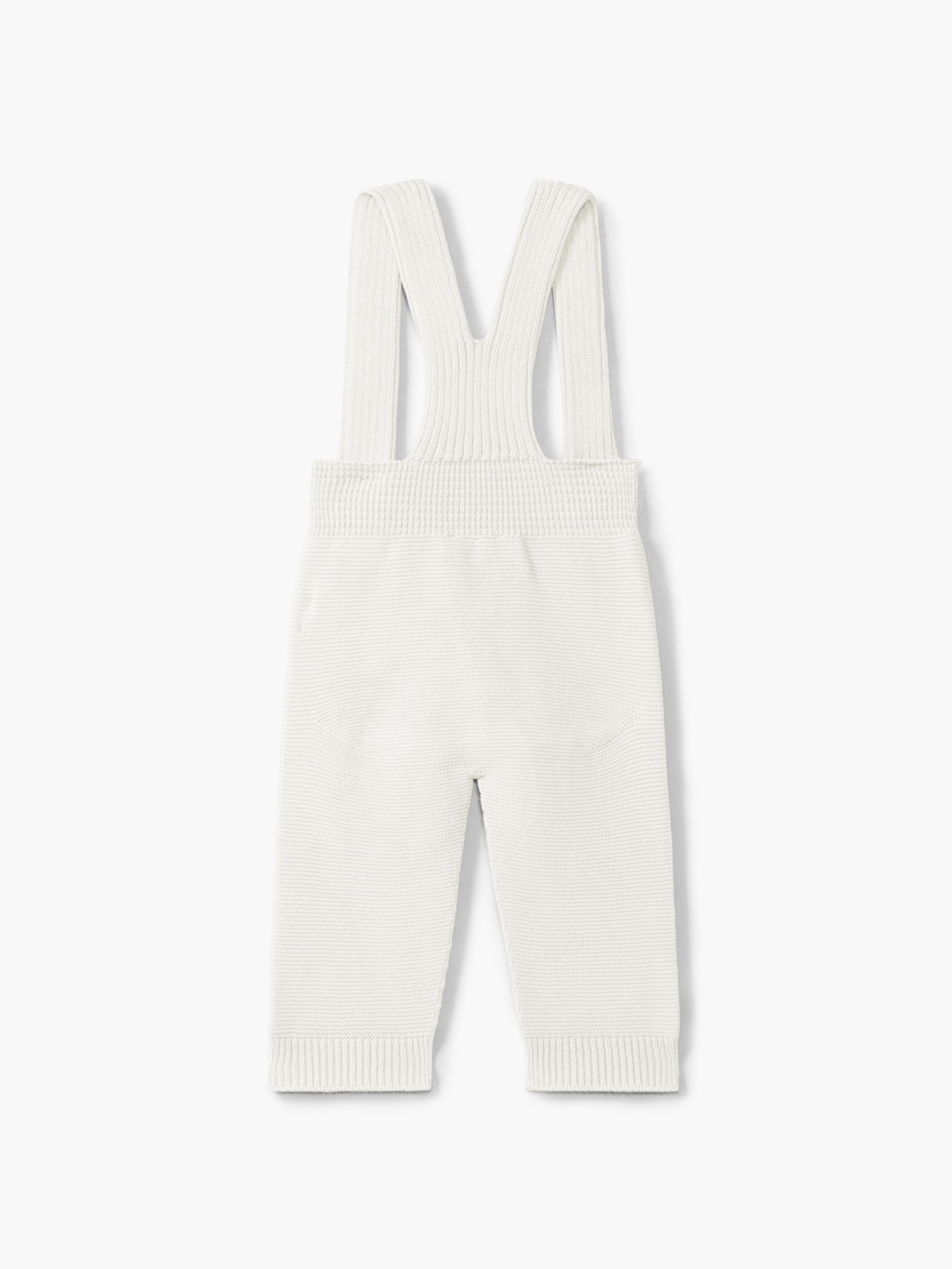 Knitted wool trousers