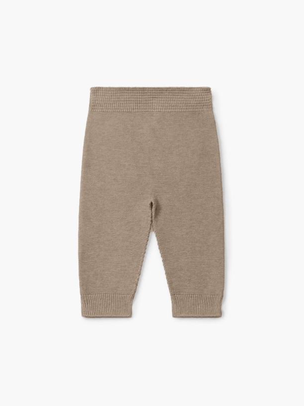Knitted wool trousers Knitted wool trousers