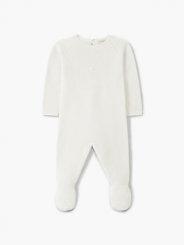 Babygrow tricotado em l�