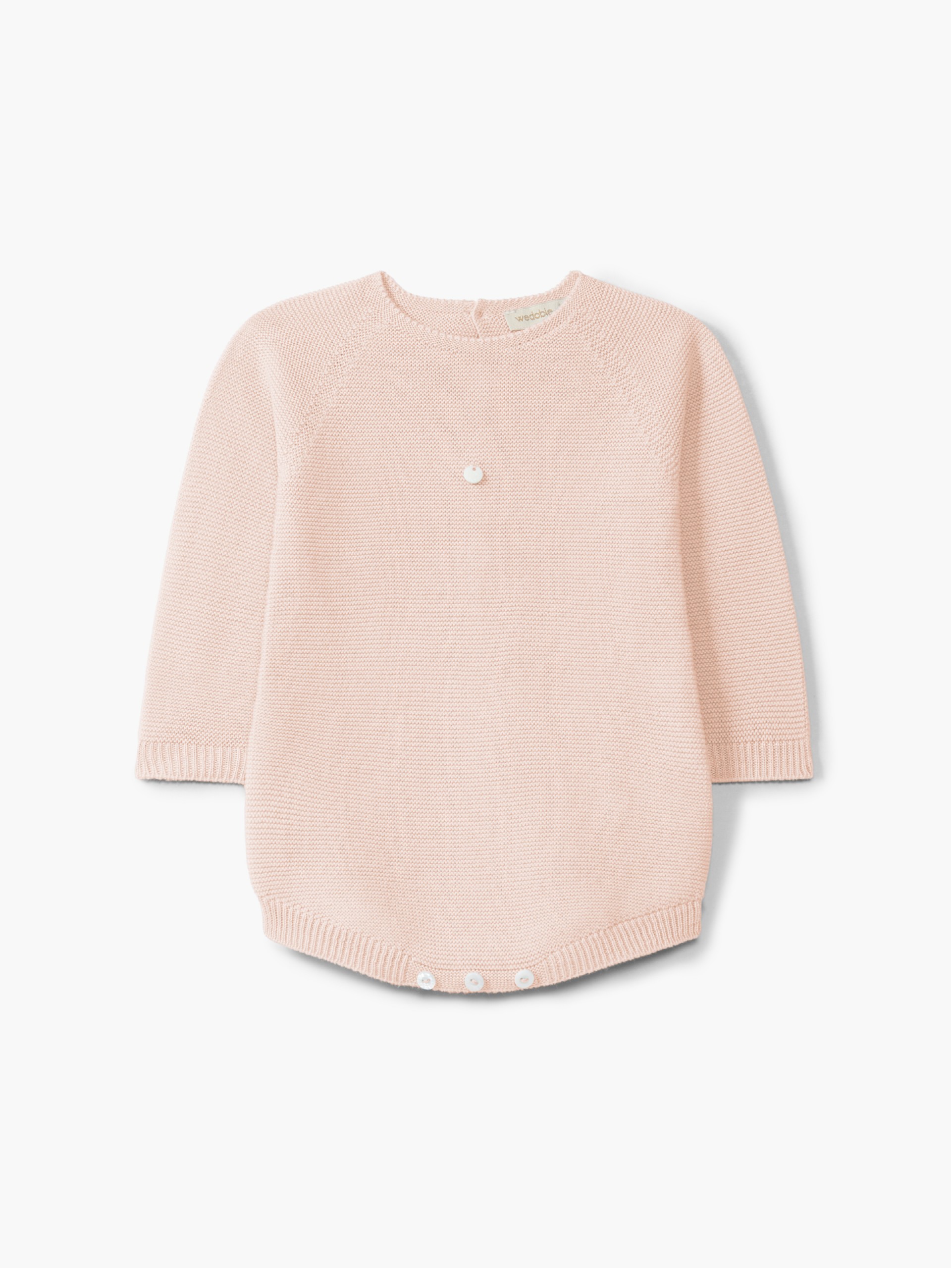 Knitted wool shortie