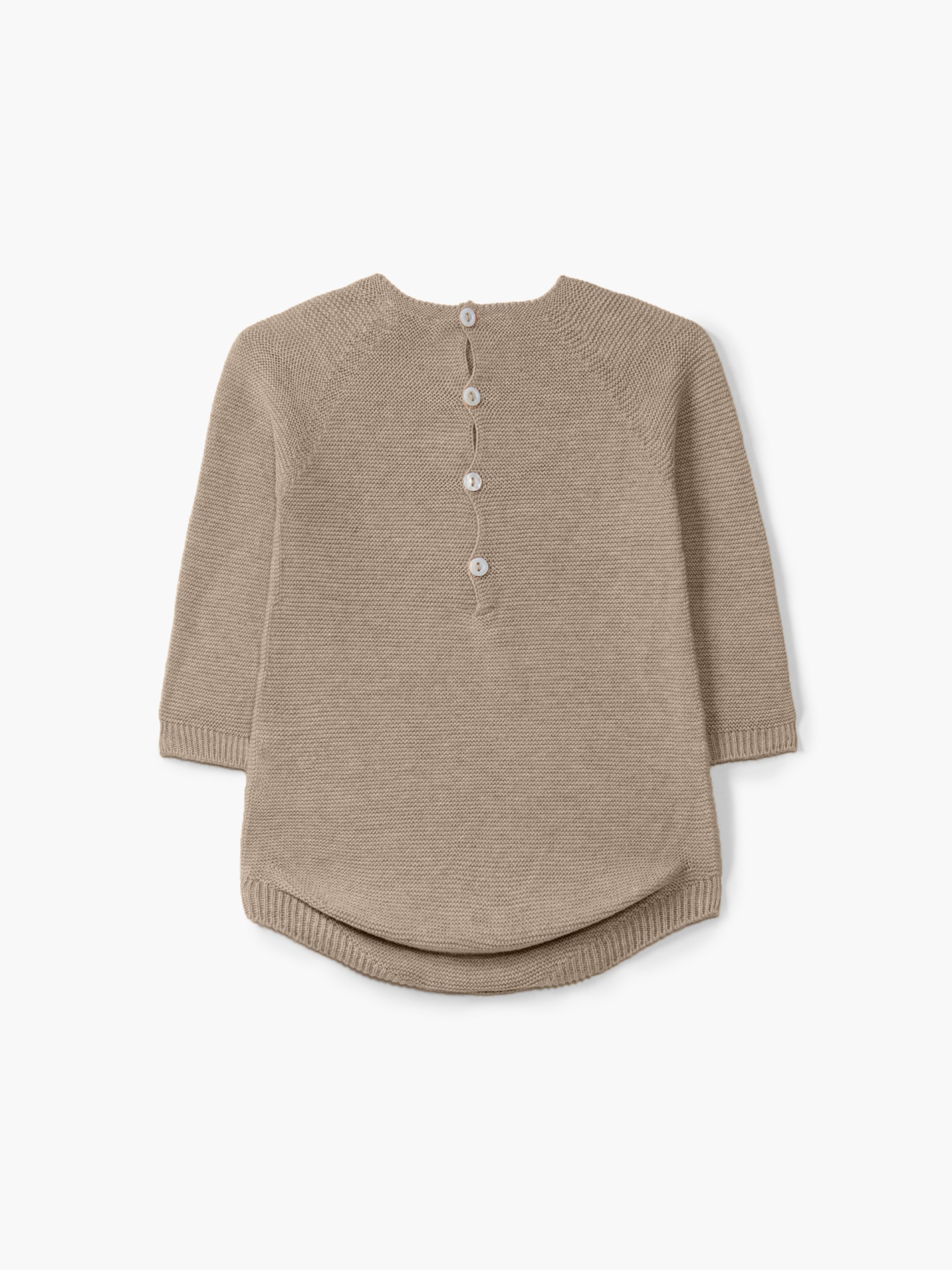 Knitted wool shortie