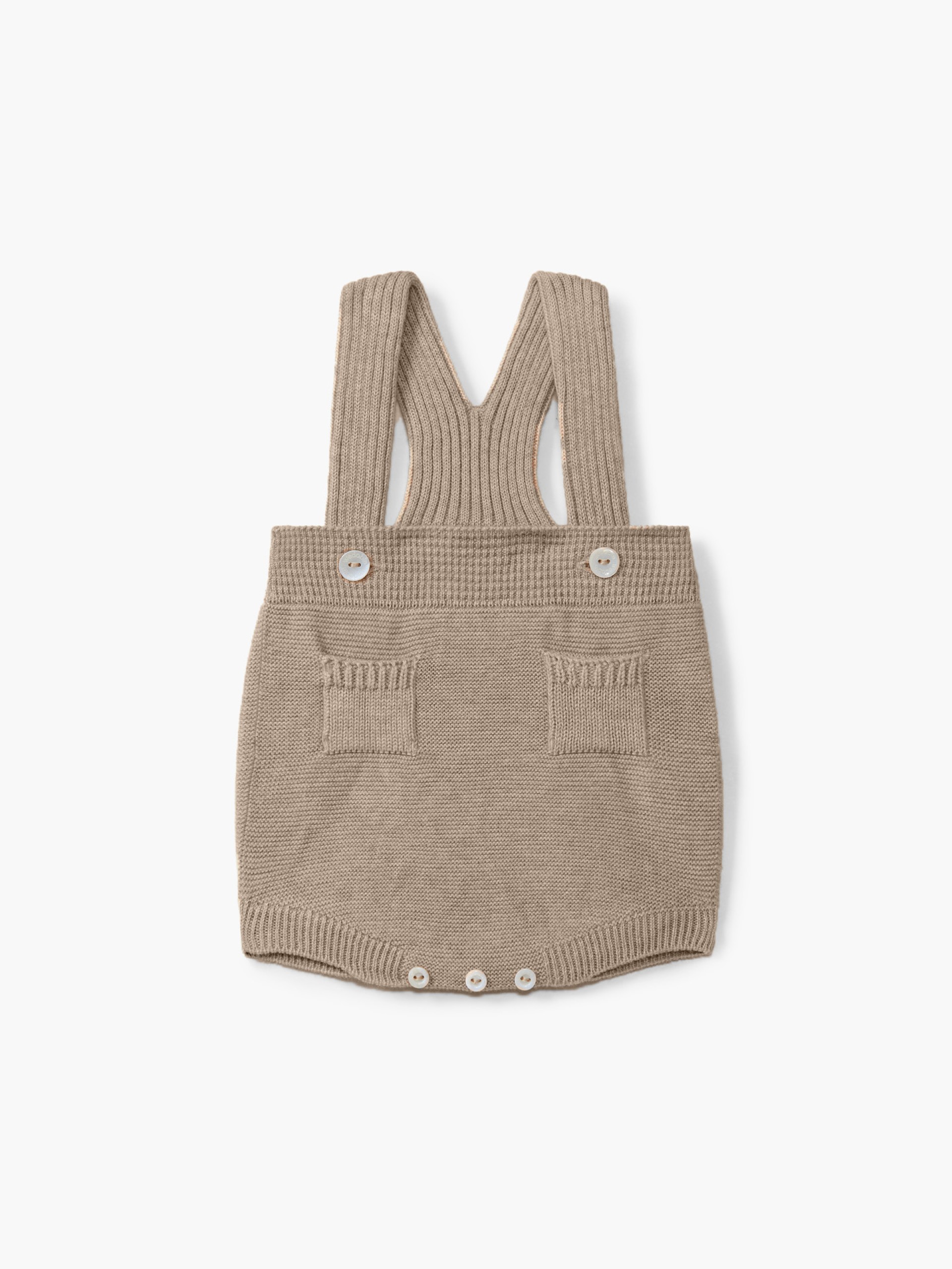 Knitted wool shortie