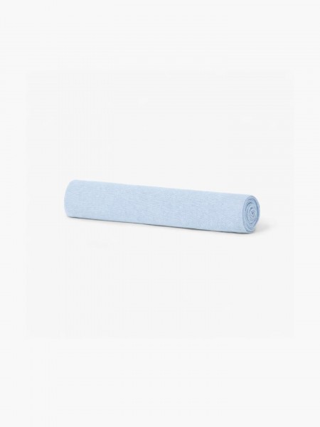 Knitted cashmere blanket