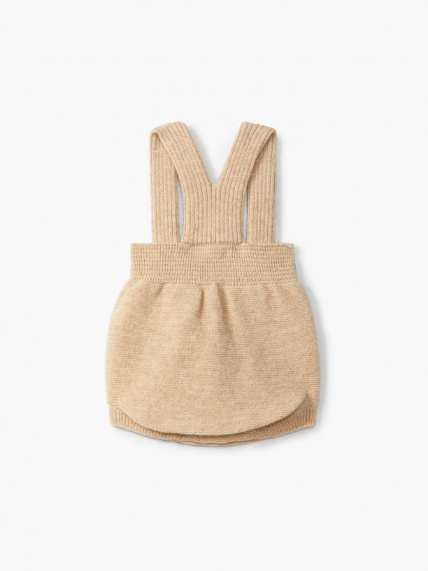 Knitted cashmere shortie Knitted cashmere shortie