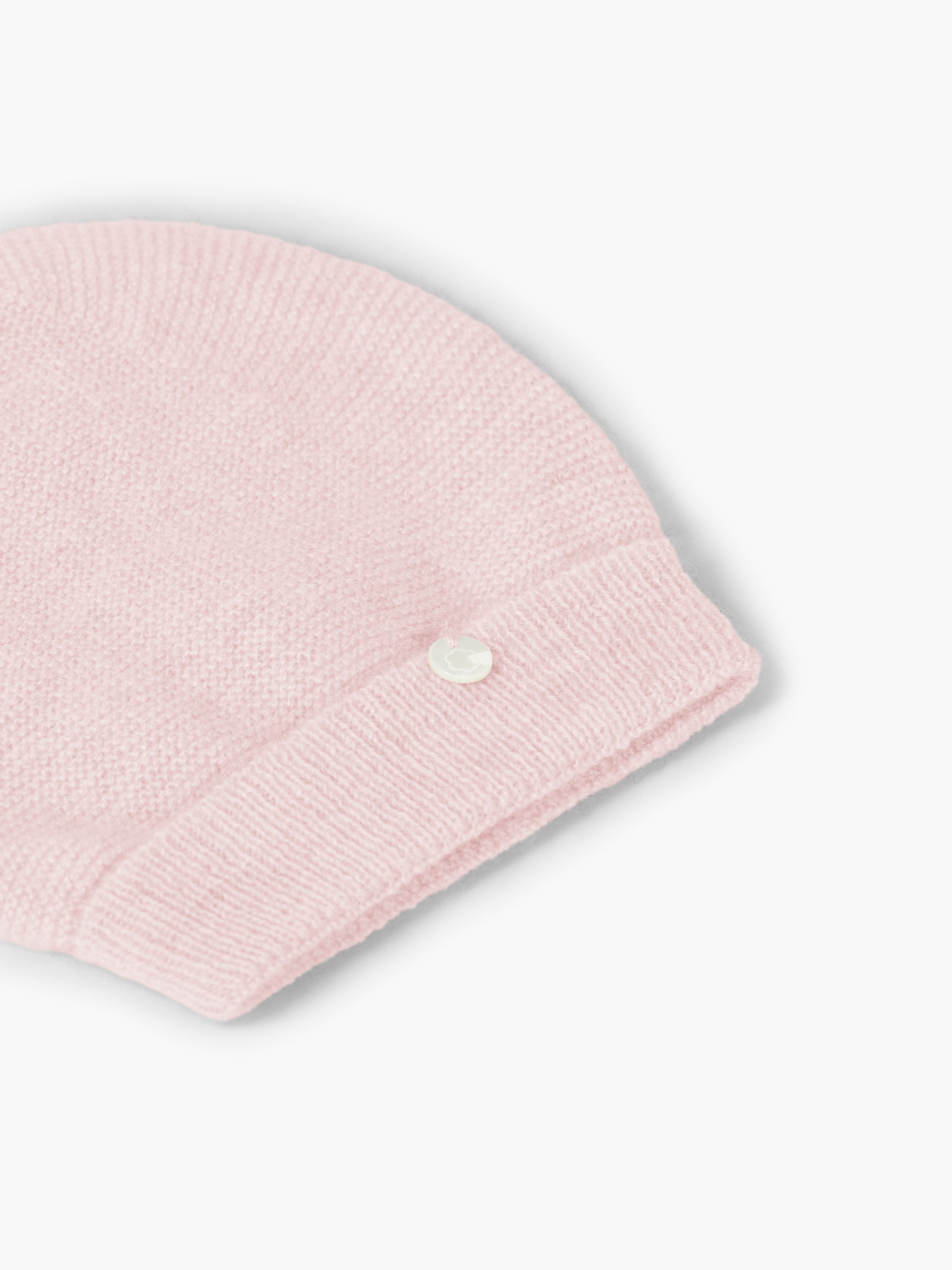 Knitted cashmere beanie