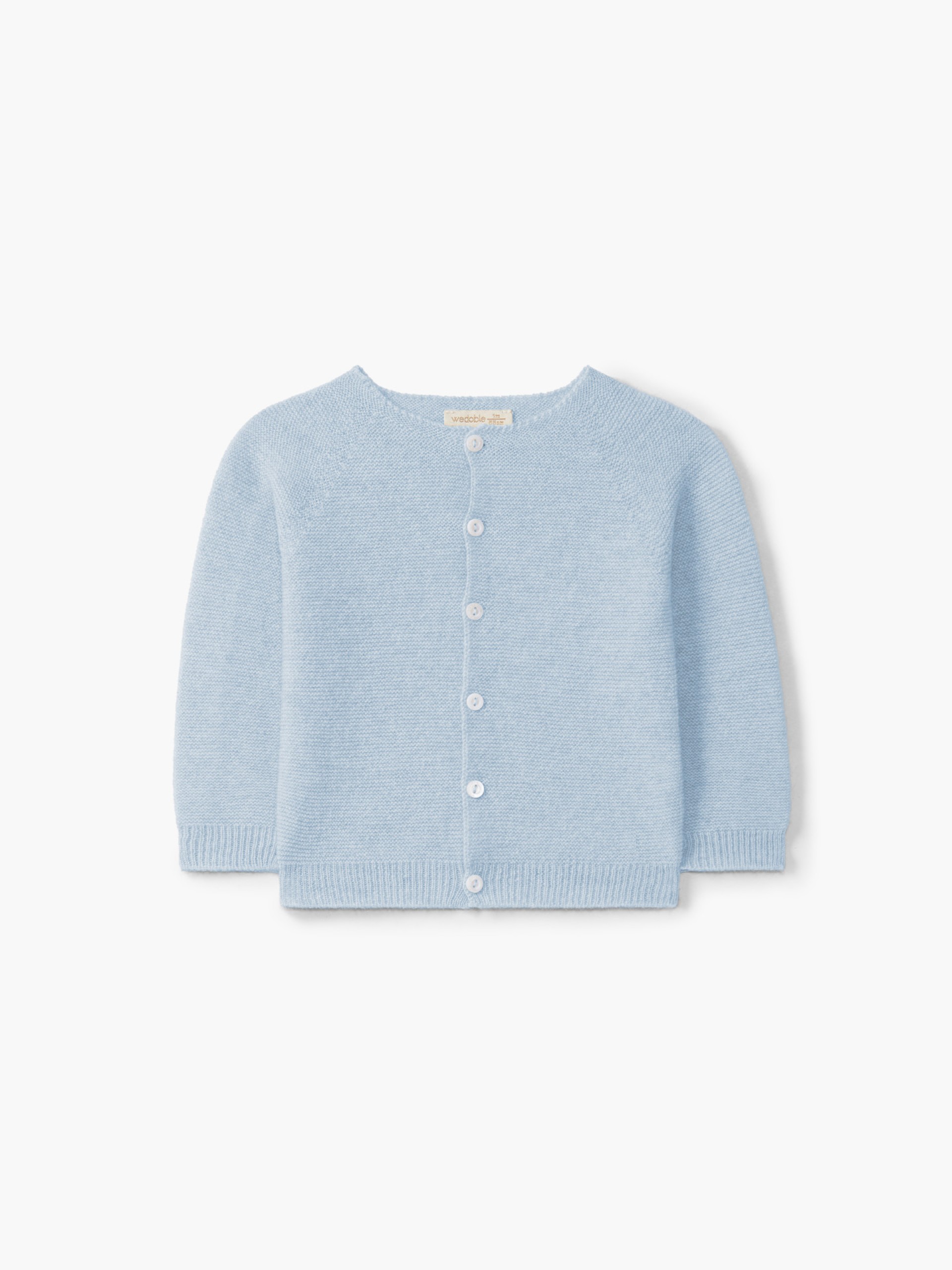 Knitted cashmere cardigan