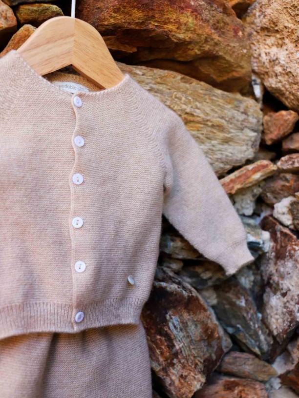 Knitted cashmere cardigan Knitted cashmere cardigan