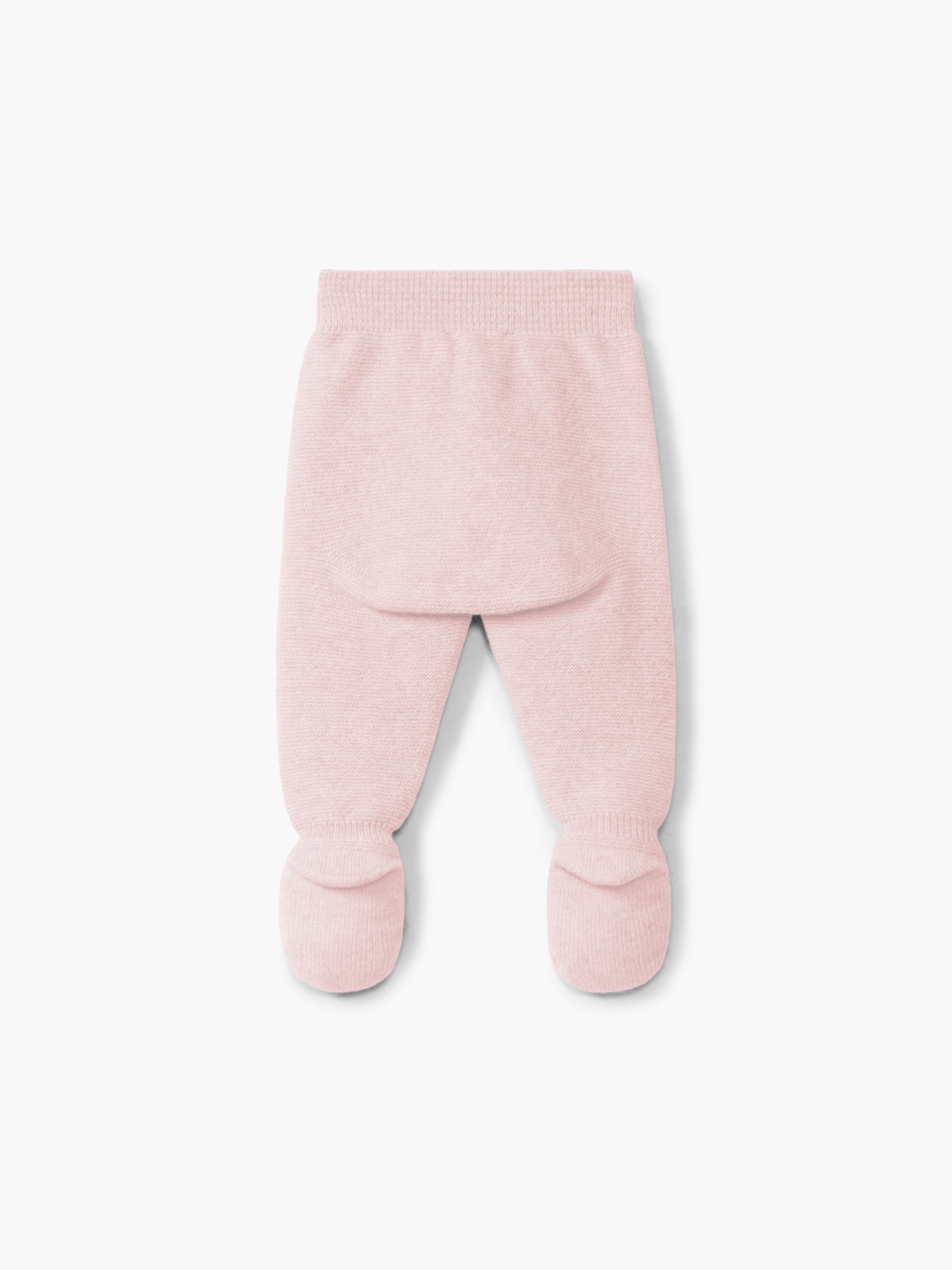 Knitted cashmere trousers