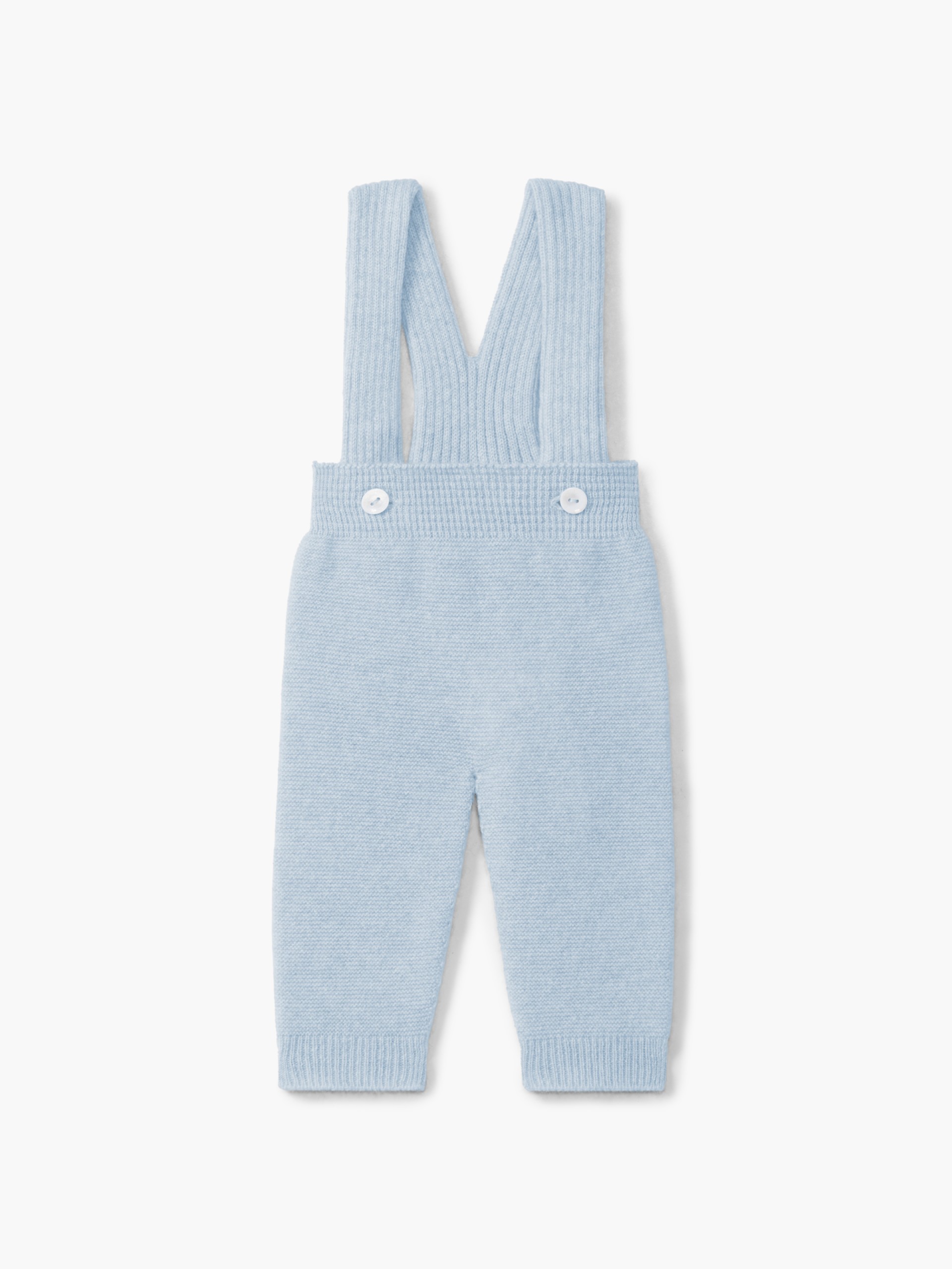 Knitted cashmere trousers