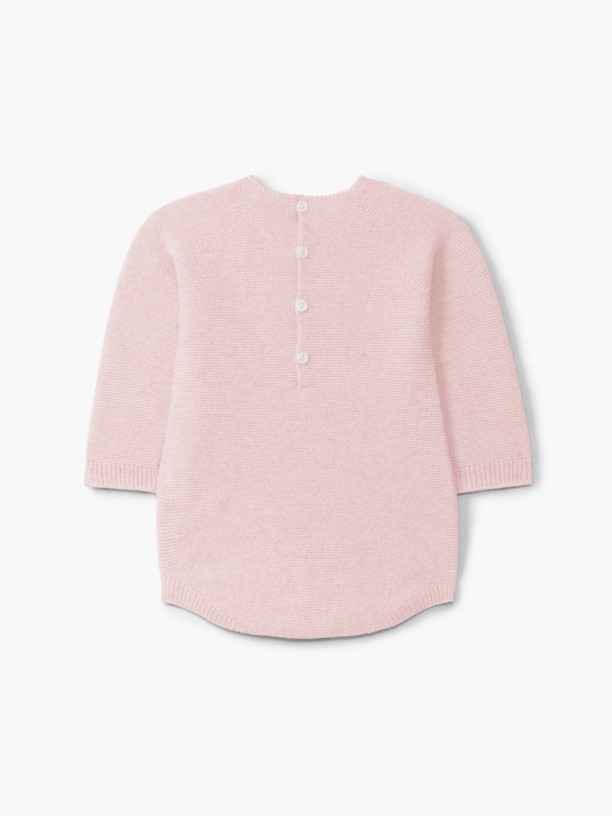 Knitted cashmere shortie