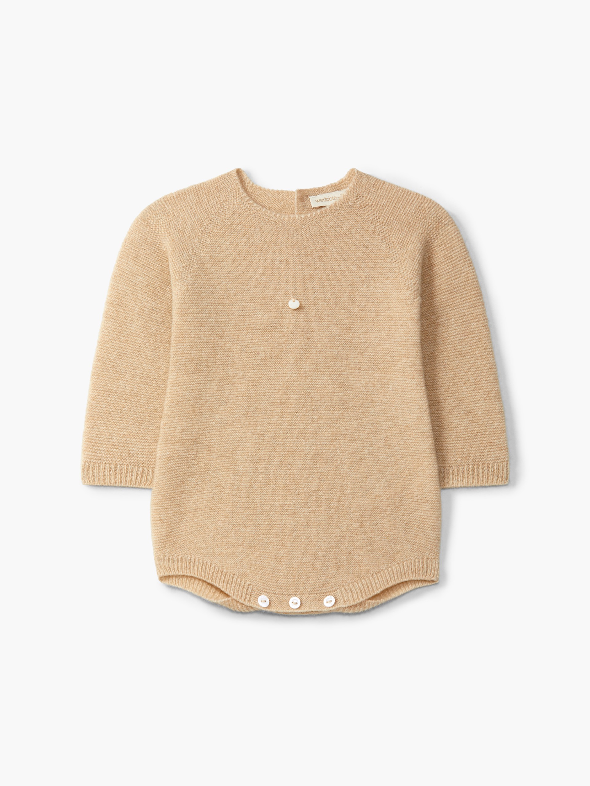 Knitted cashmere shortie