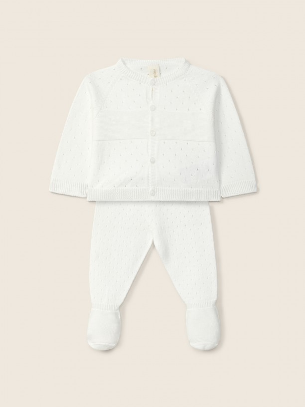 Organic cotton cardigan Organic cotton cardigan