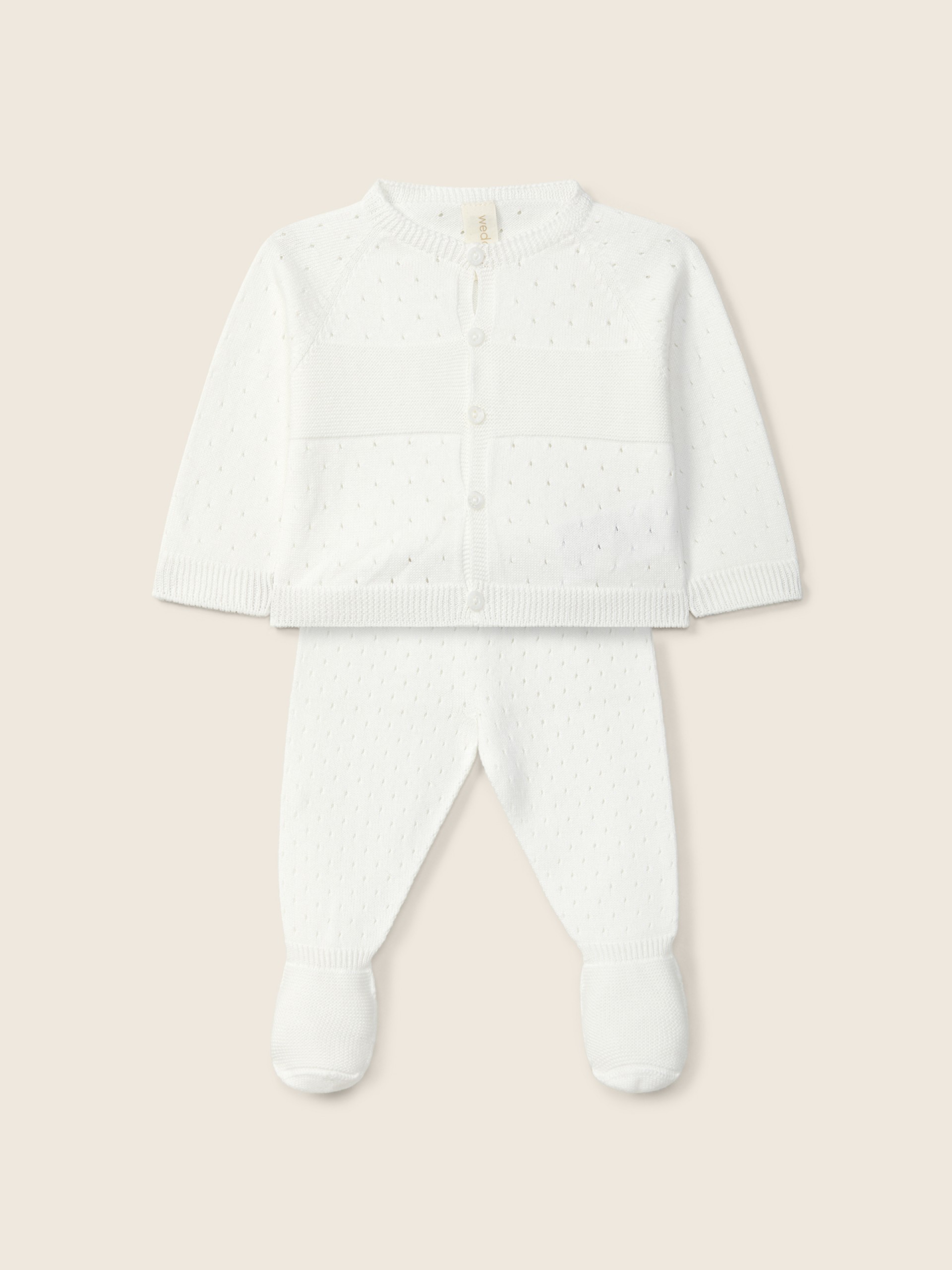 Organic cotton cardigan