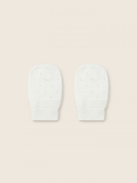 Organic cotton mittens