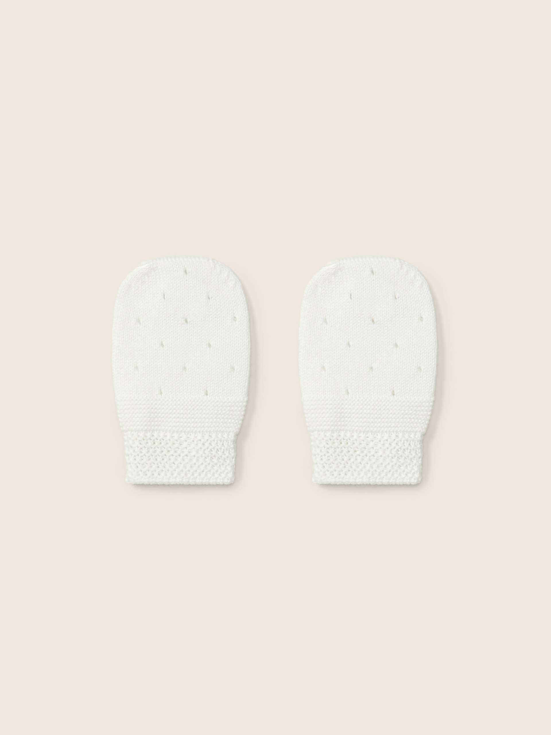 Organic cotton mittens